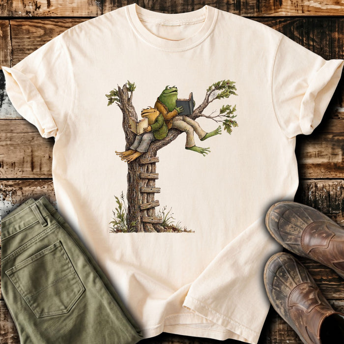 Frog Toad Reading T-Shirt