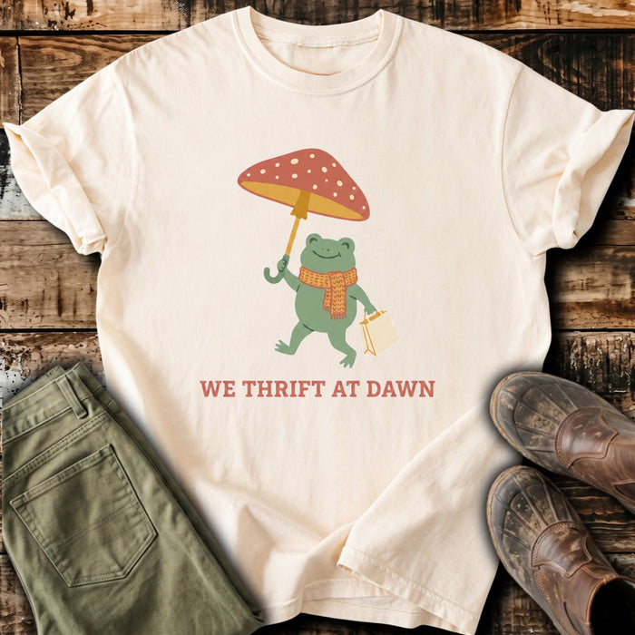 Thrifting Frog Mushroom T-Shirt