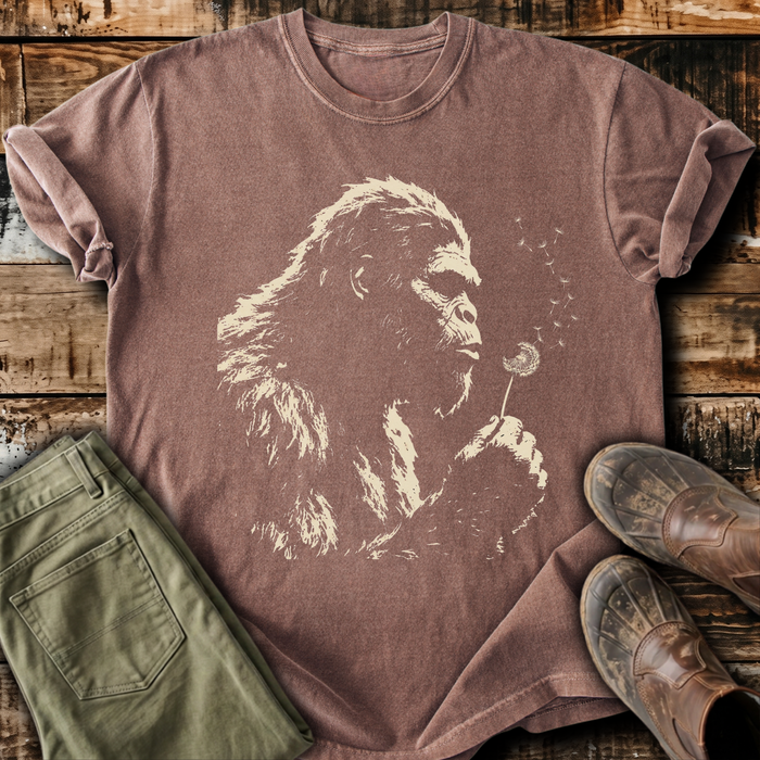 Bigfoot Dandelion Wish T-Shirt