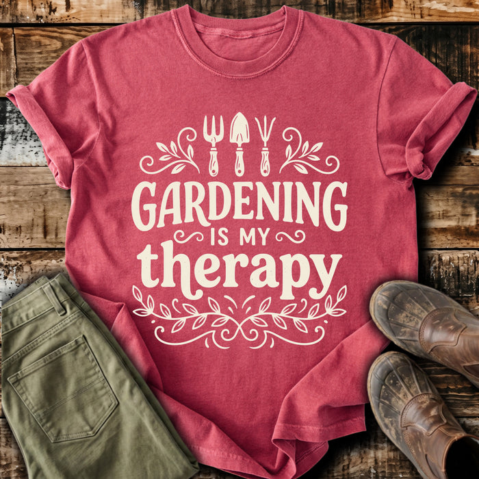 Gardening Is My Therapy T-Shirt
