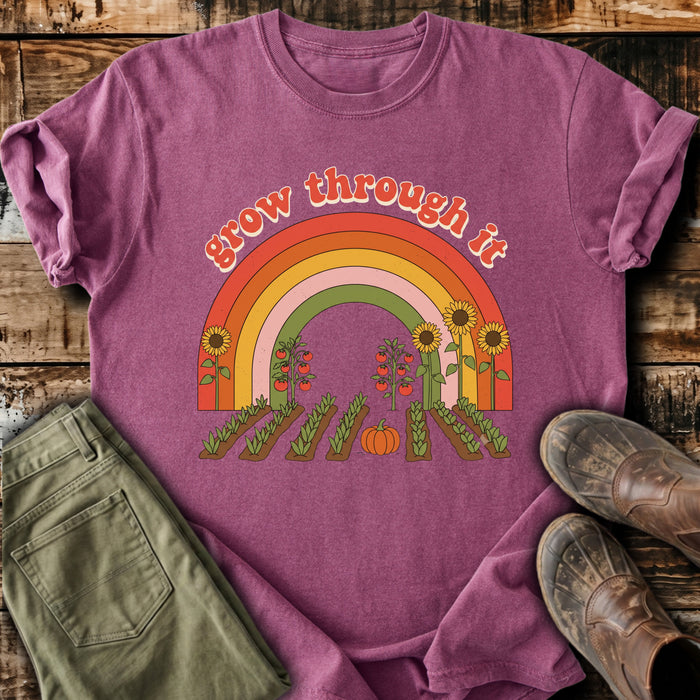 Grow Through It Rainbow T-Shirt