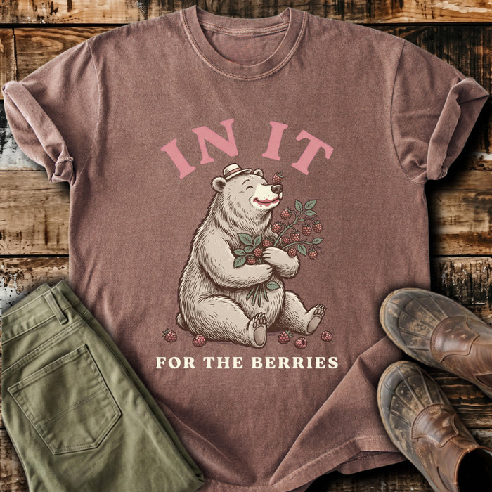 In It For The Berries Bear T-Shirt