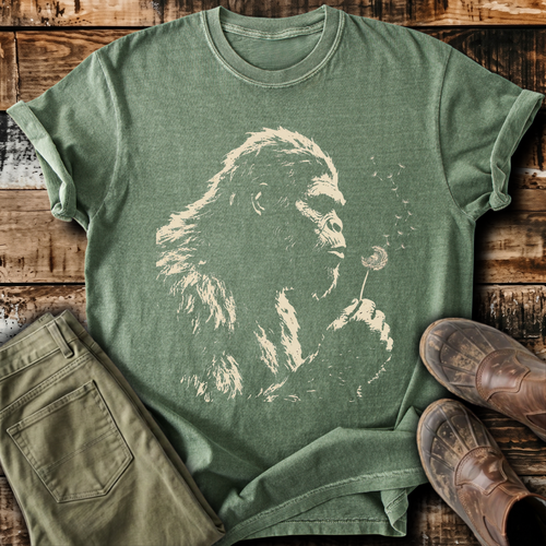 Bigfoot Dandelion Wish T-Shirt