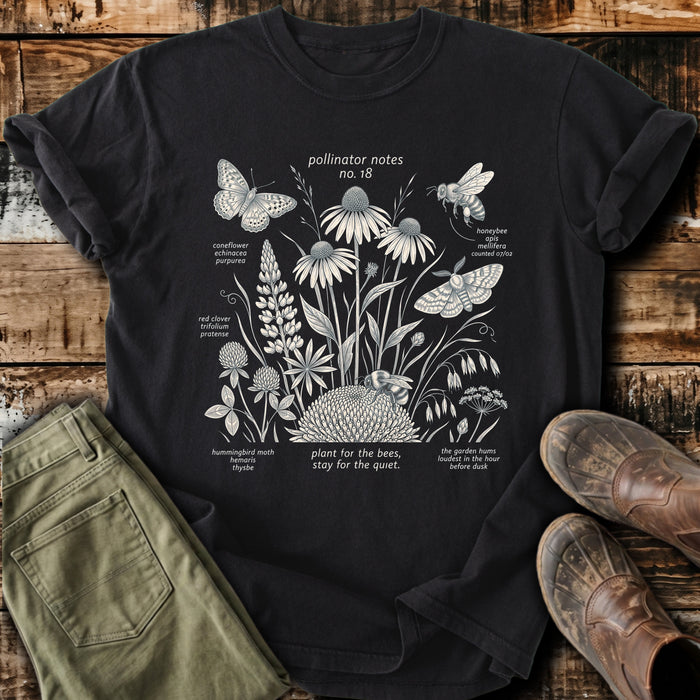 Pollinator Garden Bees T-Shirt
