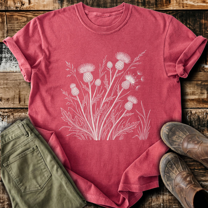 Wild Thistle Botanical T-Shirt