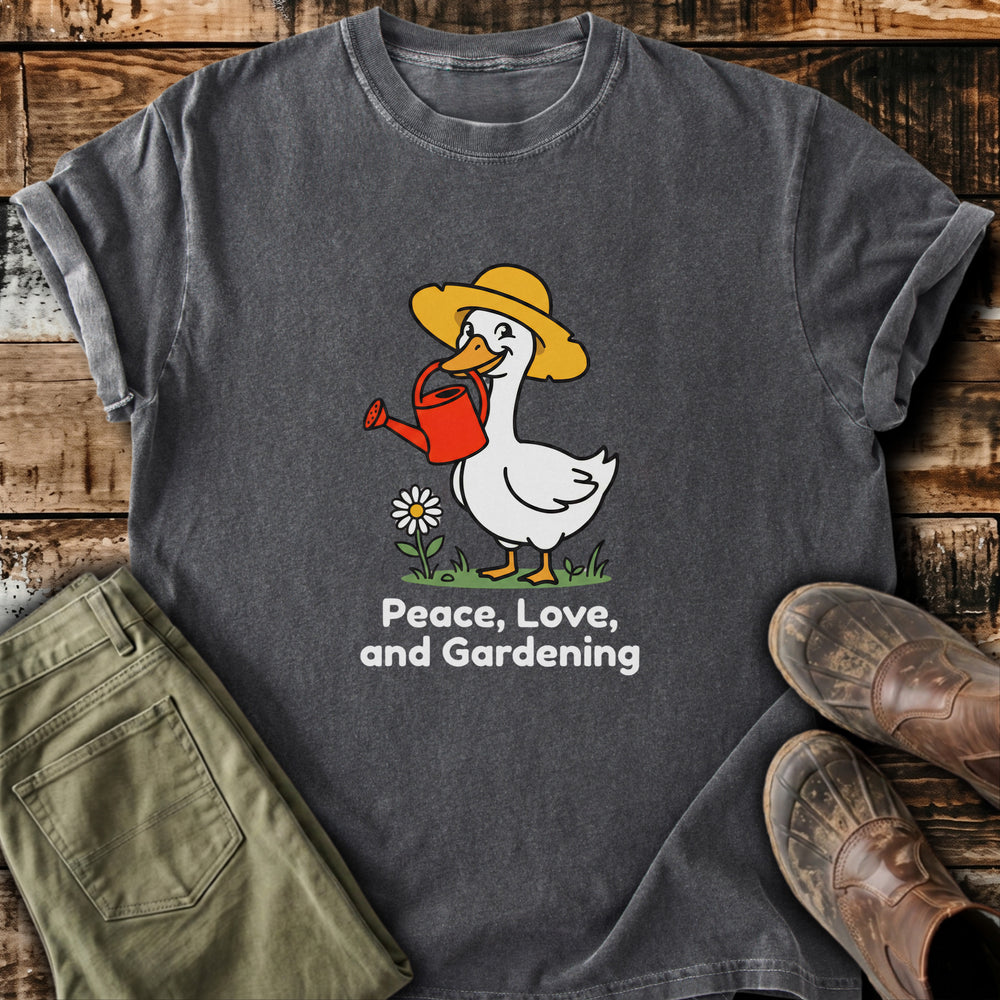 Peace Love Gardening T-Shirt