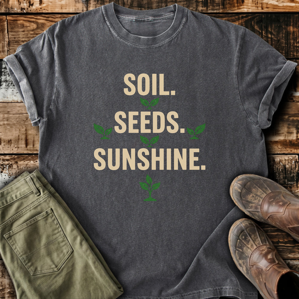 Soil Seeds Sunshine T-Shirt