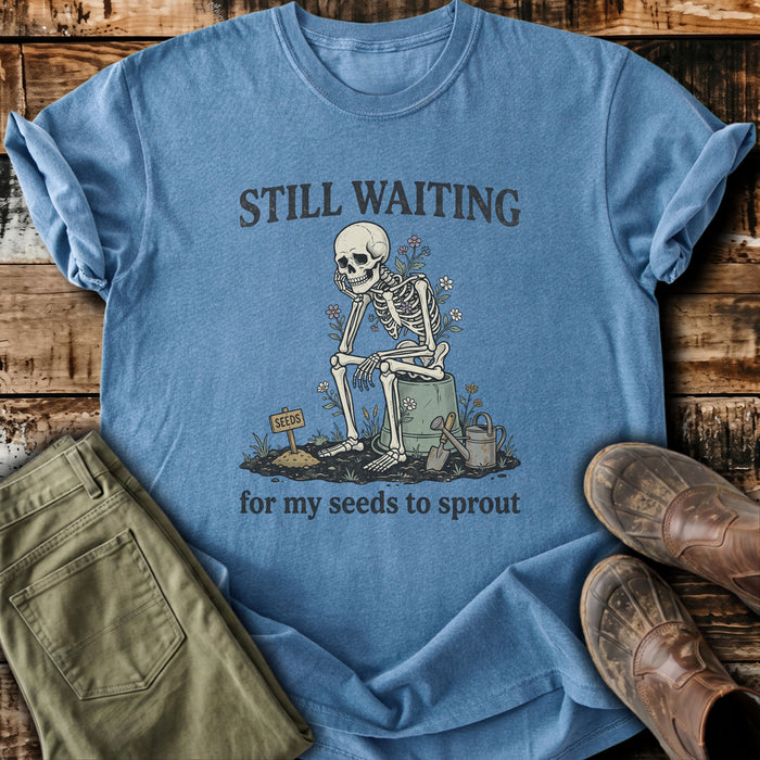 Still Waiting Skeleton T-Shirt