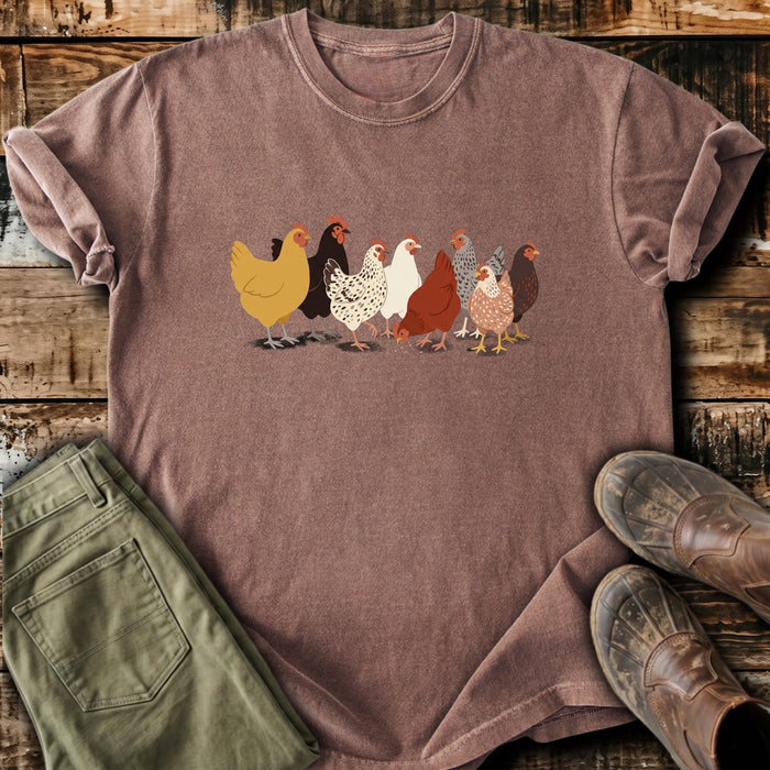 Backyard Chicken Flock T-Shirt