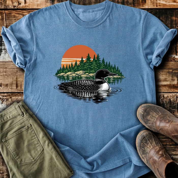 Lake Loon Sunset T-Shirt