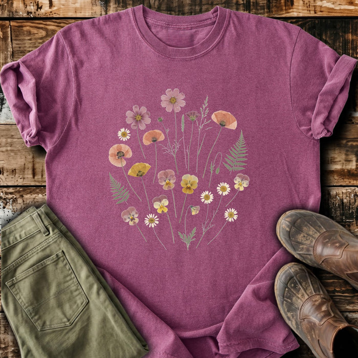 Pressed Wildflower Botanical T-Shirt