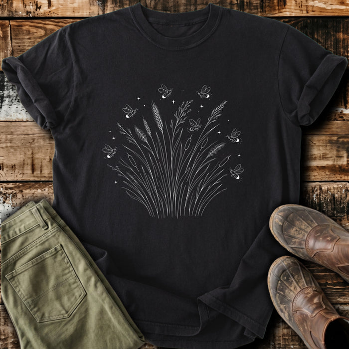 Fireflies And Grass T-Shirt