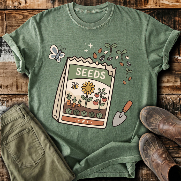 Garden Seed Packet T-Shirt