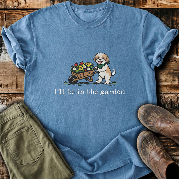 In The Garden Dog T-Shirt