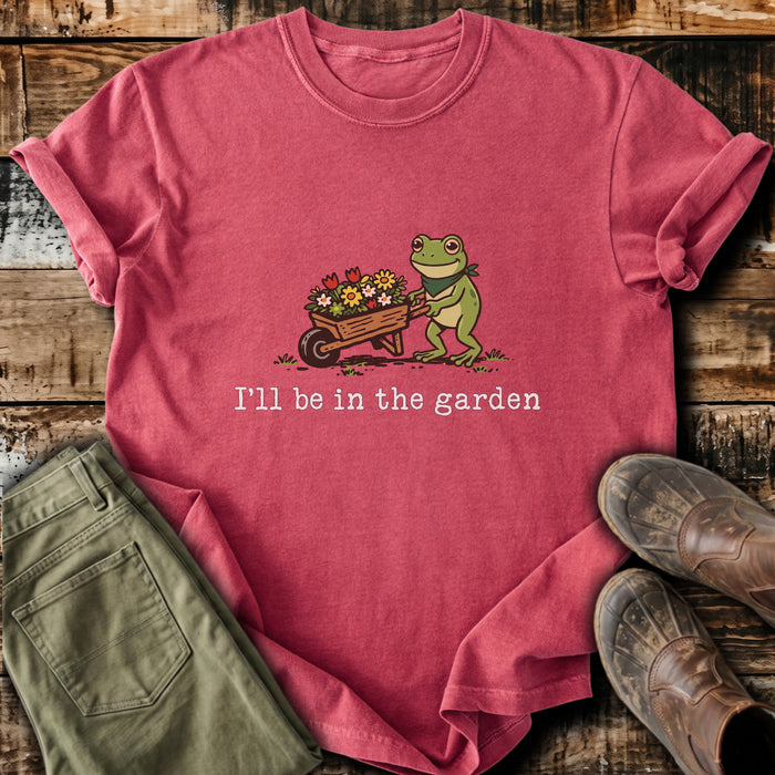 In The Garden Frog T-Shirt