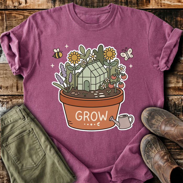 Grow Garden Pot T-Shirt