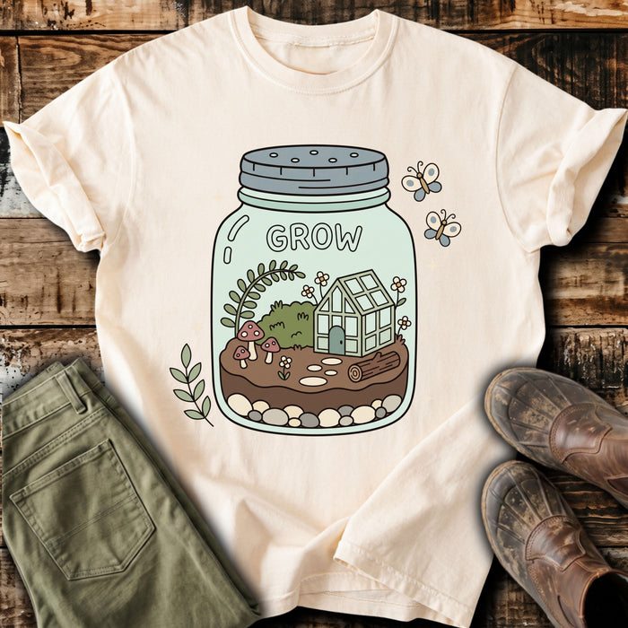 Grow Jar Terrarium T-Shirt