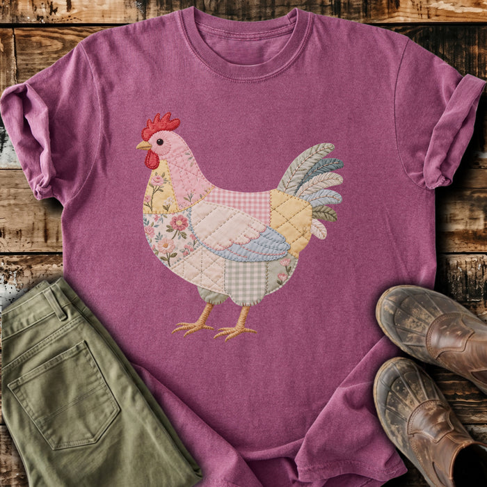 Hen Patchwork T-Shirt
