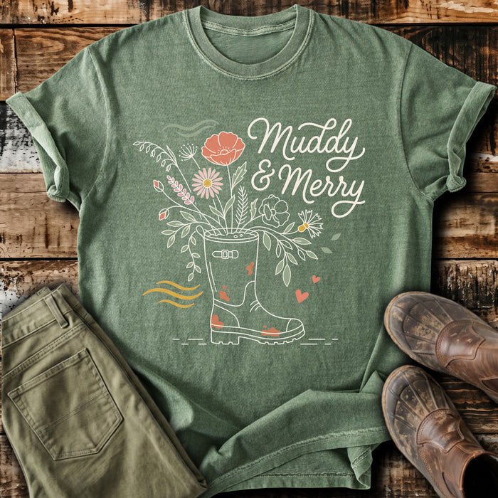 Muddy & Merry Boots T-Shirt