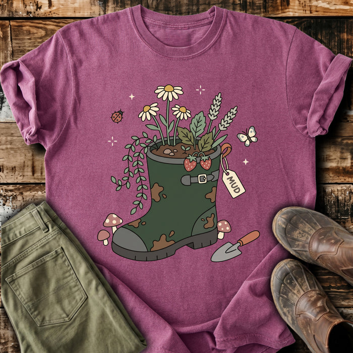 Muddy Garden Boot T-Shirt