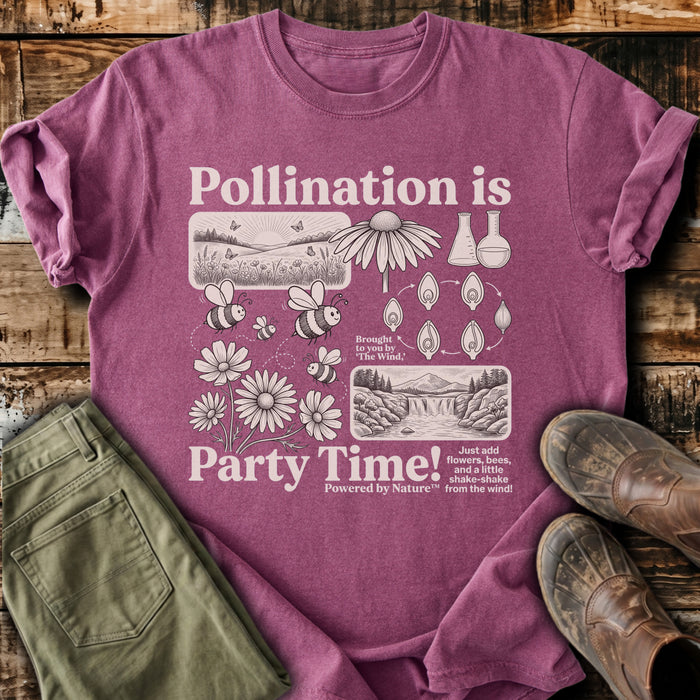 Pollination Is Party Time T-Shirt