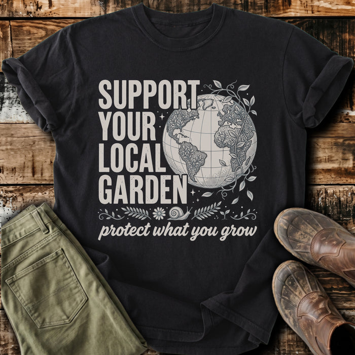 Support Your Local Garden T-Shirt