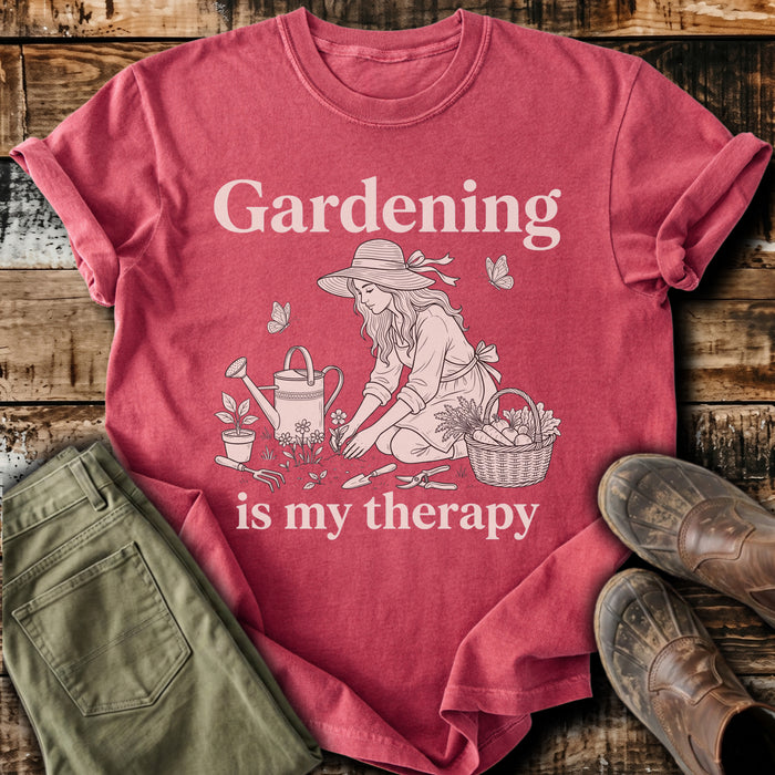 Gardening Is My Therapy T-Shirt
