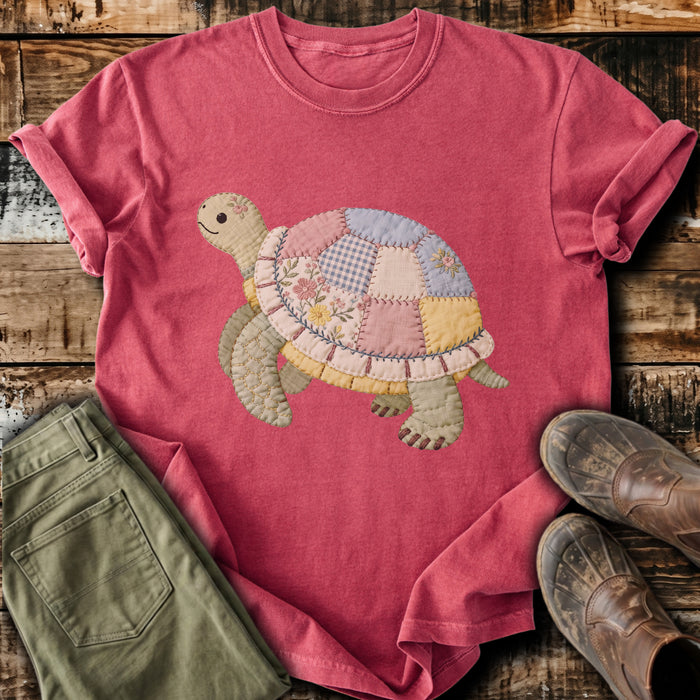 Turtle Patchwork T-Shirt