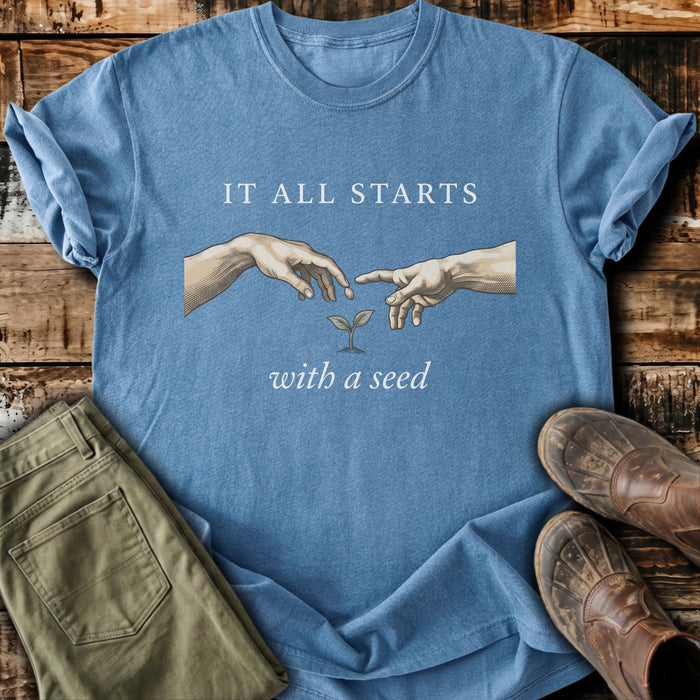 With A Seed T-Shirt